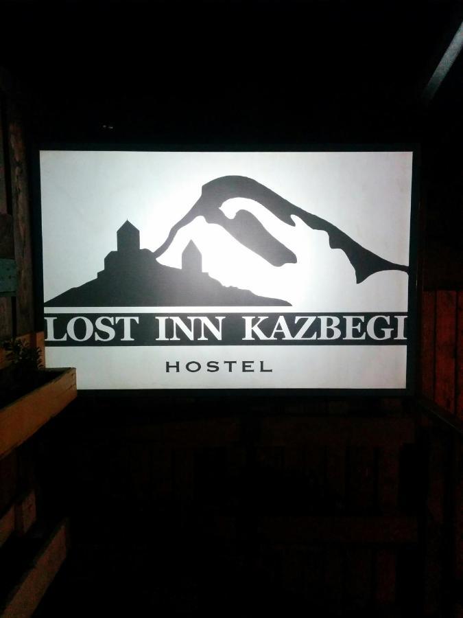 Lost Inn Kazbegi Hostel Stepantsminda Exterior foto